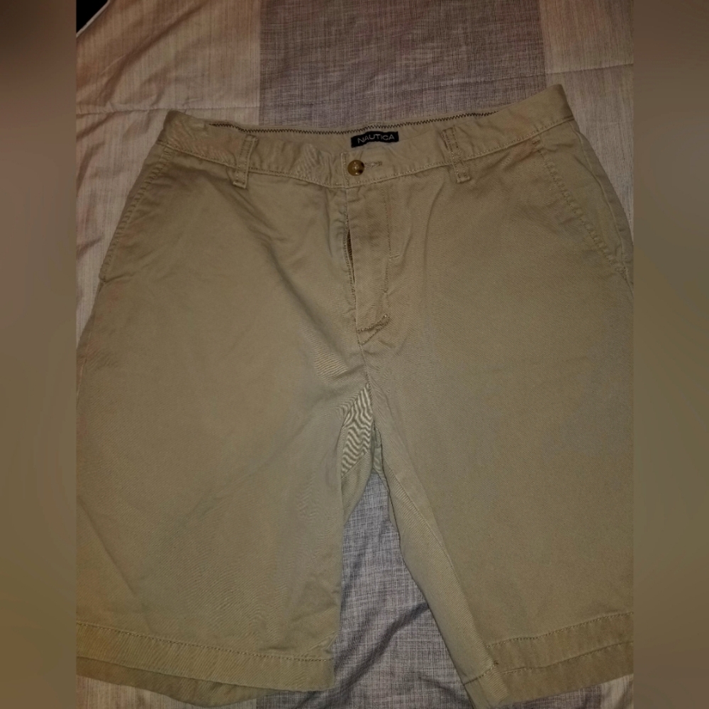 Men's Shorts Size 33 Cargo Type Heavy 100% Cotton